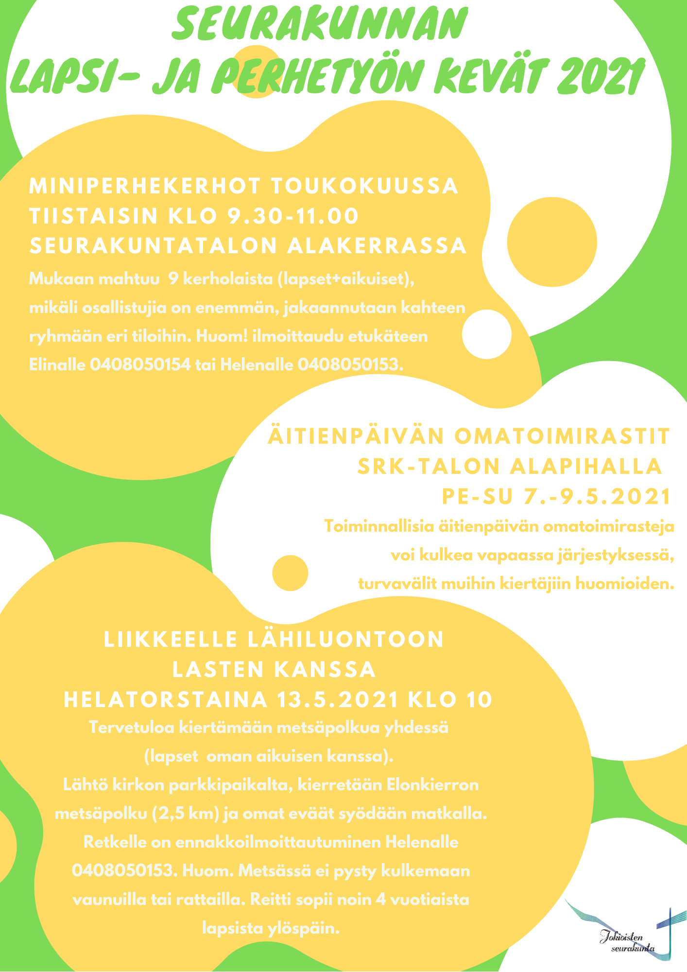 mainostekstiä lapsityön keväästä 2021